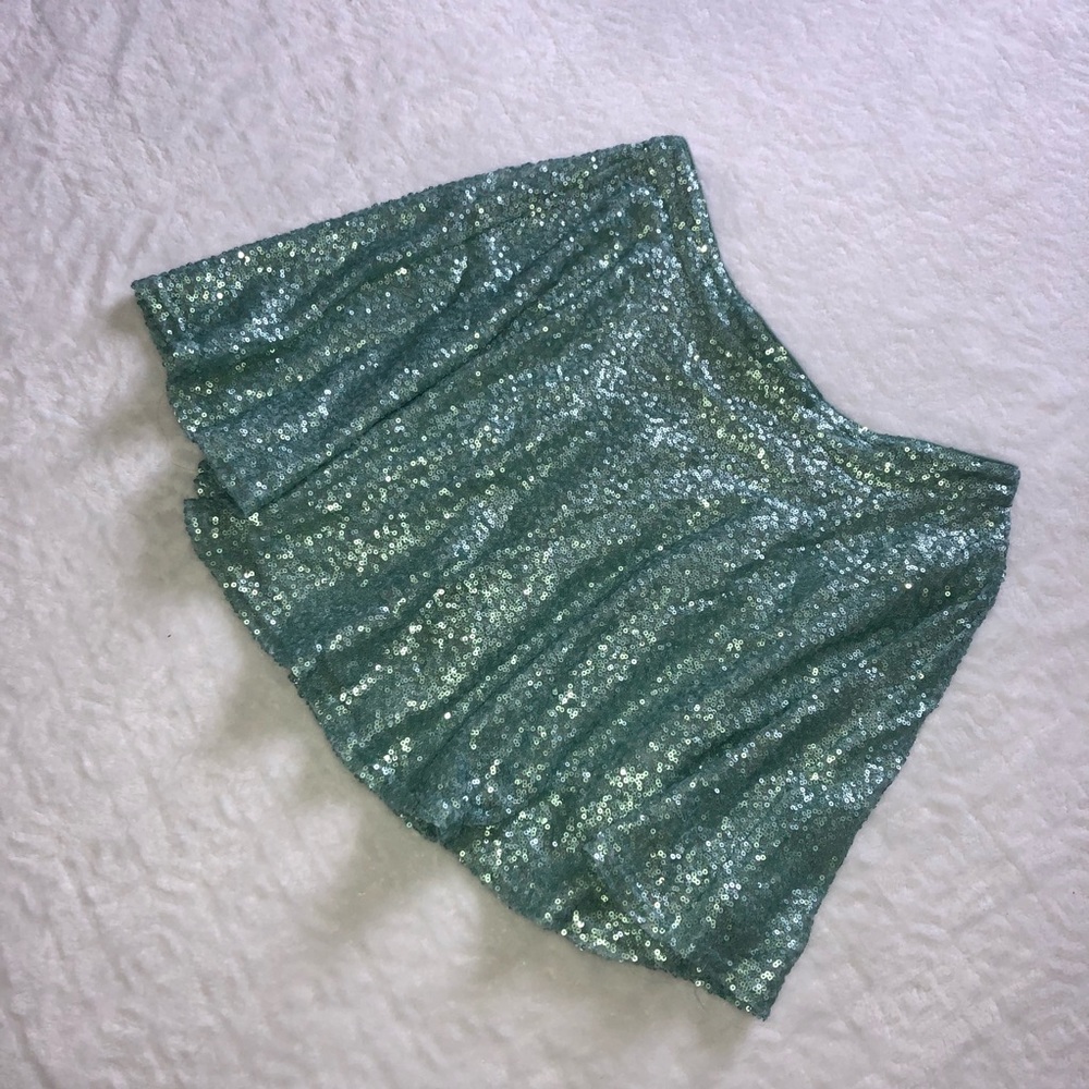 Sequin Mini Skirt